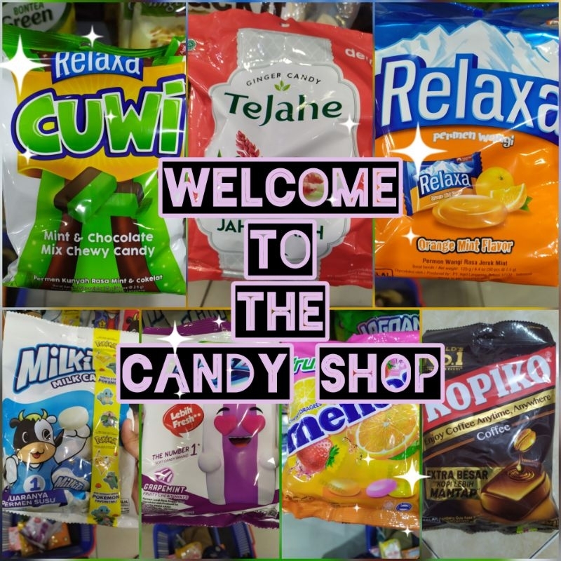 

Termurah Permen Kemasan Relaxa, Kopiko, Tejahe, Milkita, MintZ, Mentos, Jagoan Neon 50 biji