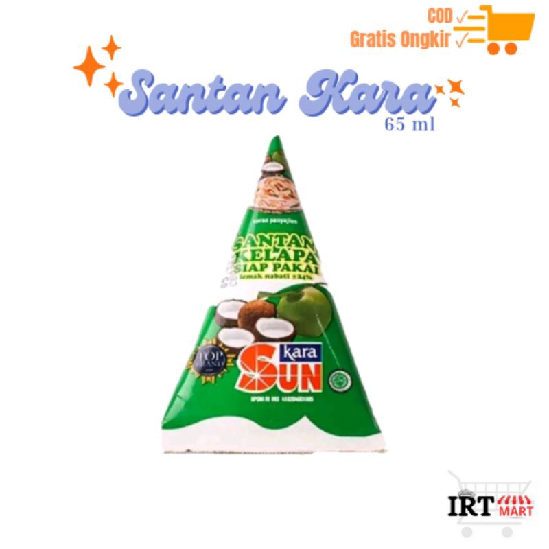 

SUN KARA Santan Instan Cair 65 ml