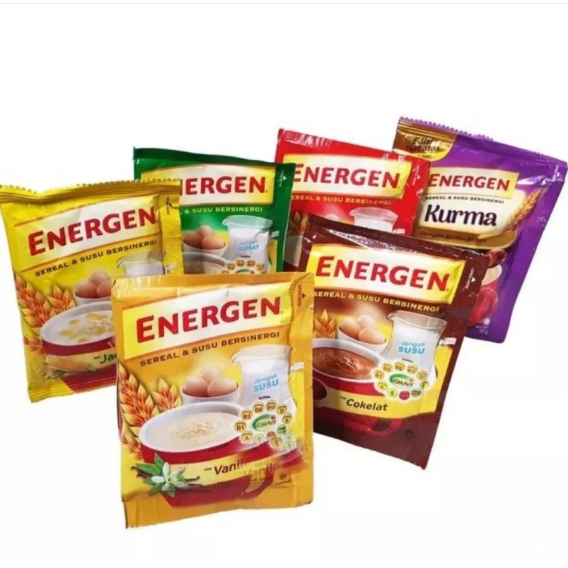 

ENERGEN 1 RENCENG ISI 10 BUNGKUS