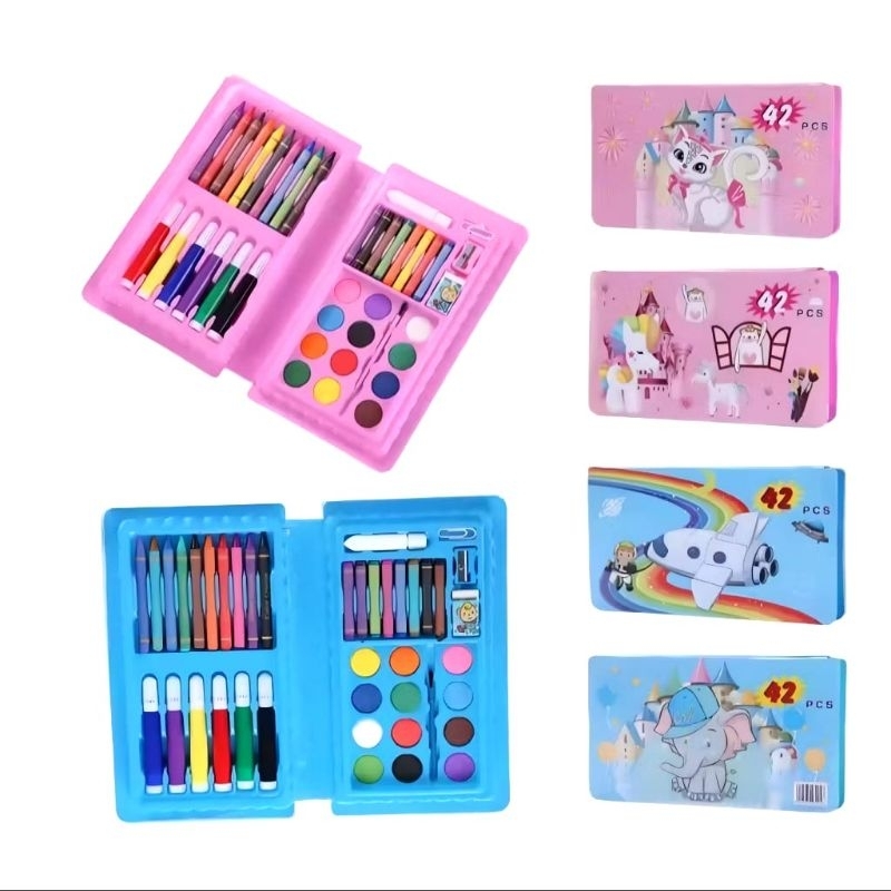 

crayon Mewarnai 42 warna/ Alat Lukis Anak/ Pensil Warna Anak