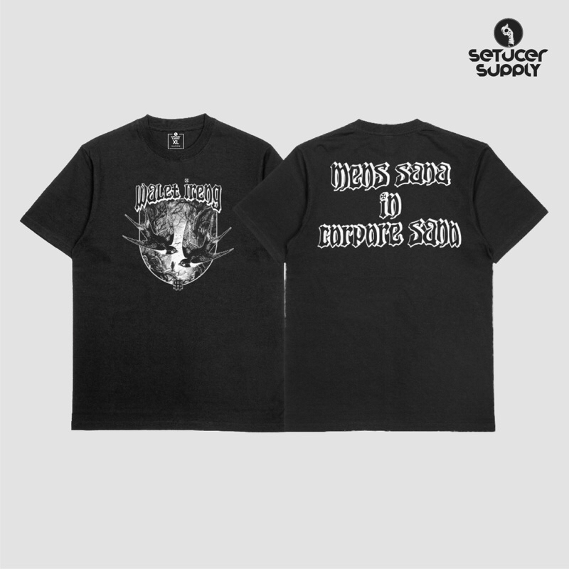 Kaos Walet Ireng PSHW keren katun combed 24s / kaos sh winongo / kaos pshw