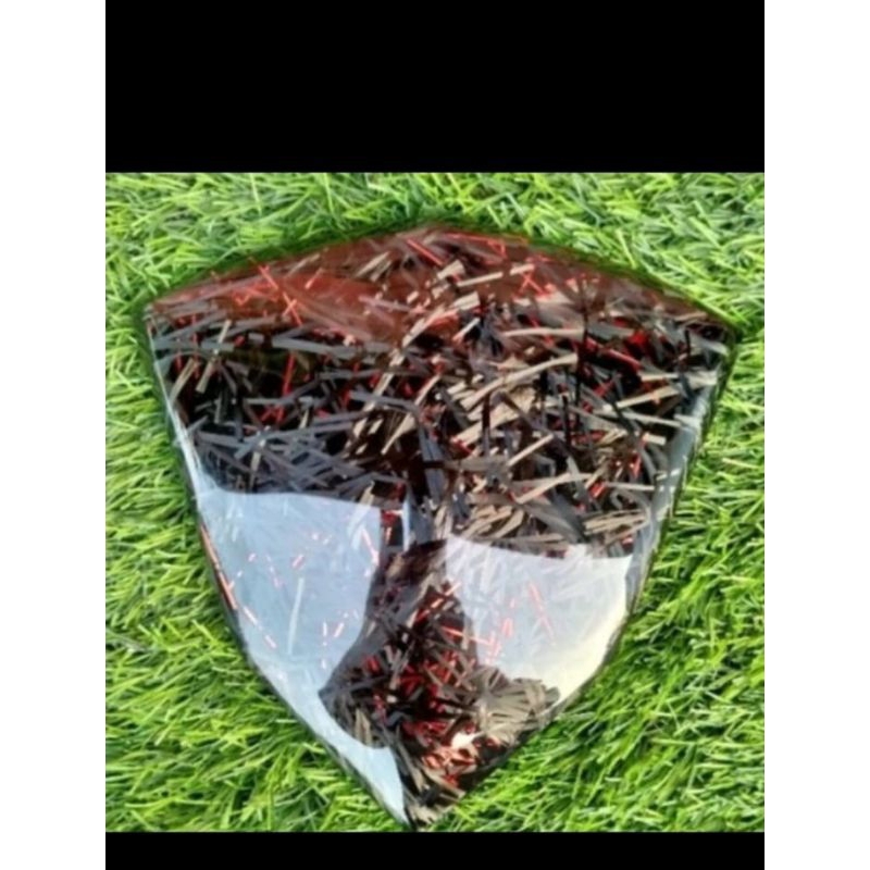 VISOR VARIO 125 150 LED OLD CARBON KEVLAR ASLI