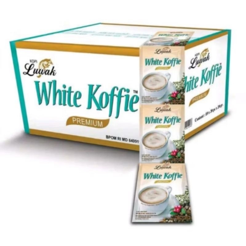 

Luwak White Koffie 20 gr x 10