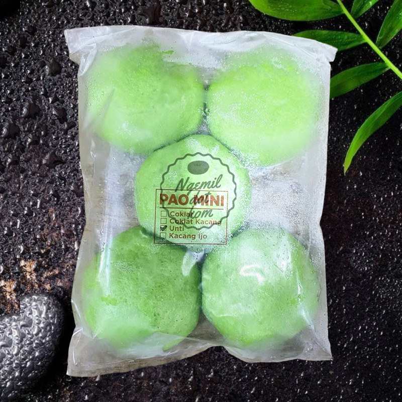 

PAO MINI PREMIUM / BAKPAU KACANG IJO / BAKPAU UNTI / BAPAO KACANG HIJAU FROZEN