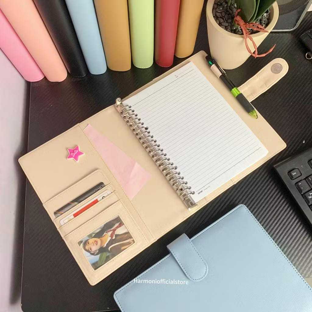 

Binder A5 Polos Ring 20- A -Binder Kekinian A5 agenda kpk agenda polos Binder premium exclusive Termurah