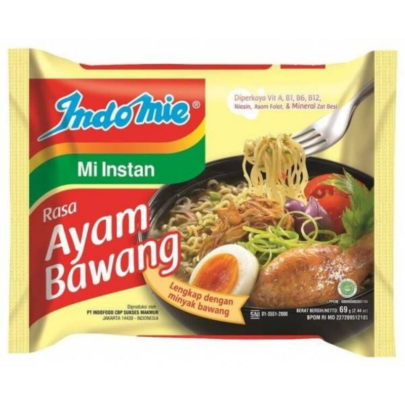 

INDOMIE AYAM BAWANG 69g ( 1 pcs )