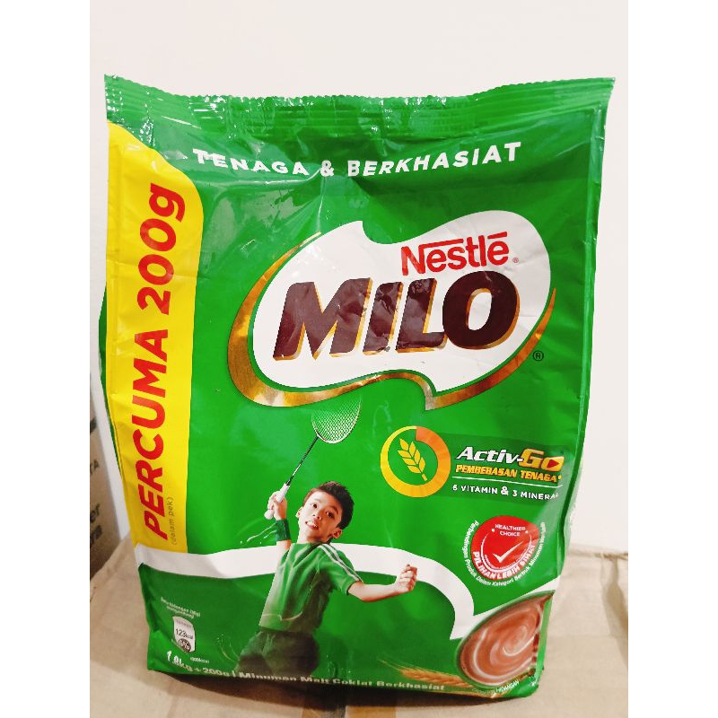 Milo Refill 1.8 Kg +200 gr