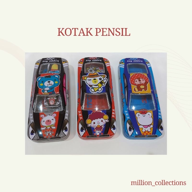 

Kotak Pensil Bentuk Mobil
