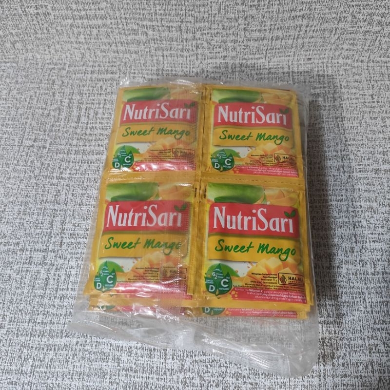 

[1 renceng] 10×11 gr NutriSari Sweet Mango Minuman Serbuk Instan Harga Grosir Terlengkap Terbaru Terjangkau Termurah