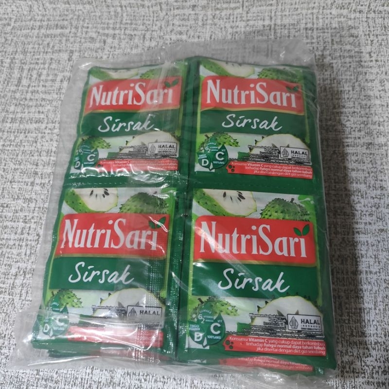

[1 renceng] 10×11 gr NutriSari Sirsak Minuman Serbuk Instan Harga Grosir Terlengkap Terbaru Terjangkau Termurah