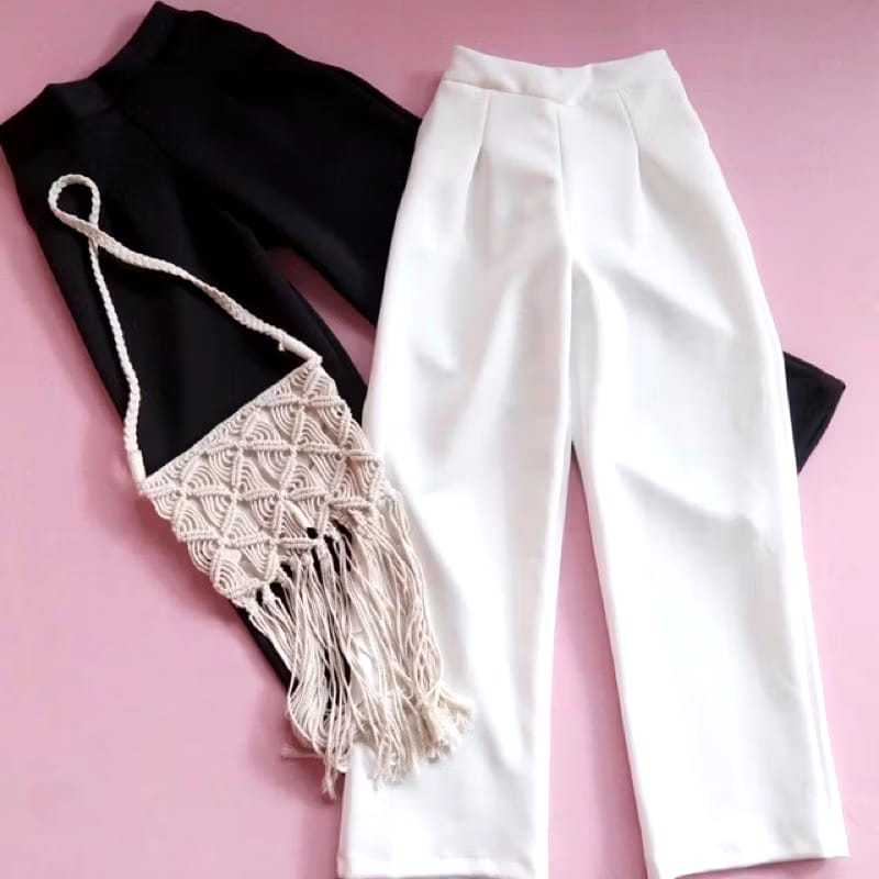 Celana Kulot Scuba Premium/ Kulot Premium Scuba / Celana Leony Kulot Scuba