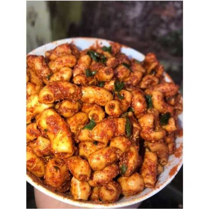 

Makaroni Pedas Gurih Daun Jeruk 250gr / Makaroni Viral / Cemilan Pedas Gurih / Cemilan Pecinta Pedas