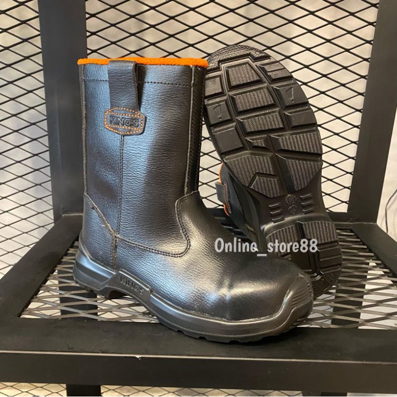 Sepatu Safety KING'S KWD 205-X By Honeywell Black Berkualitas Original 100% - Safety Shoes Kings Kes