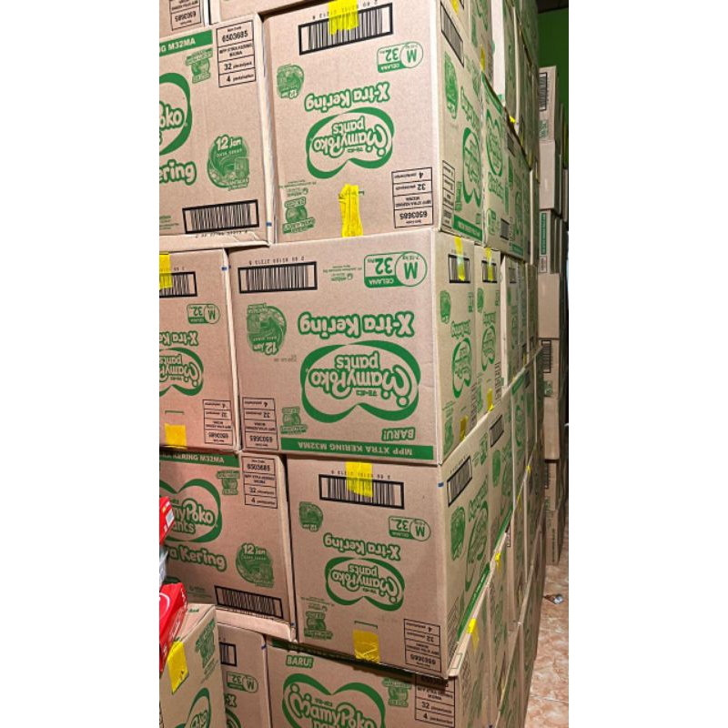 (PRATAMA JAYA) MAMYPOKO NBS-XXL 1KARTON/4BALL DUS ORI EXP PANJANG