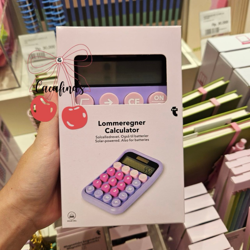 

FLYINGTIGER‼️Calculator / Kalkulator Solar Powered Ungu Untuk Siswa