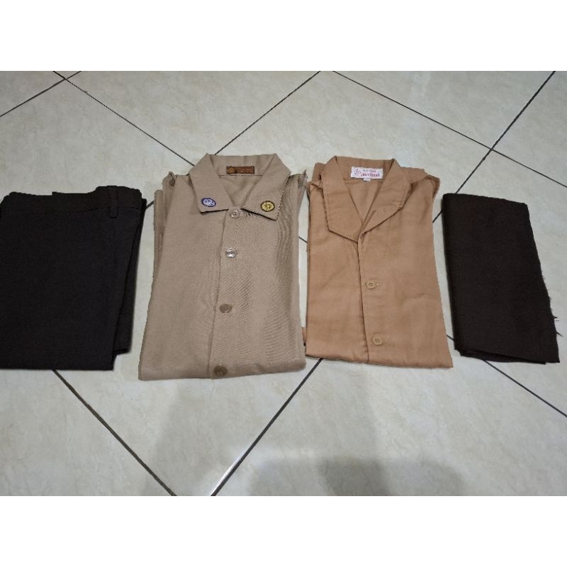 Seragam Pramuka Guru Perempuan (Pembina) Preloved
