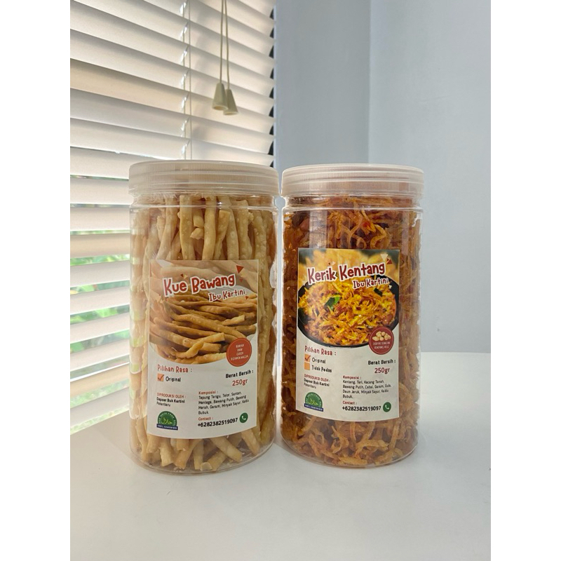 

Kerik kentang Ibu Kartini | Sekali coba pasti nagih!! | Homemade | Fresh | 250GR