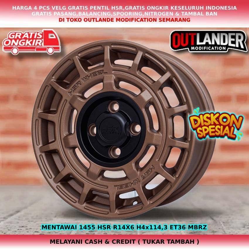 velg mobil model rally r14, velg mobil avanza xenia livina kijang lgx Eterna Galant hsr mentawai r14