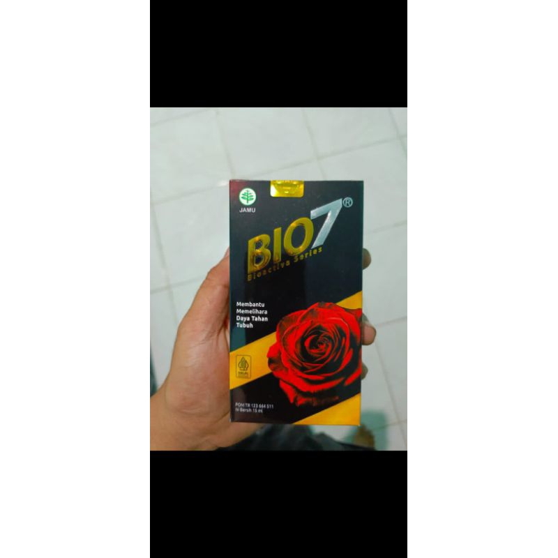 BIO 7 BIO SEVEN Jamu Tetes mengobati stroke, asam urat, kolesterol, wasir, asma