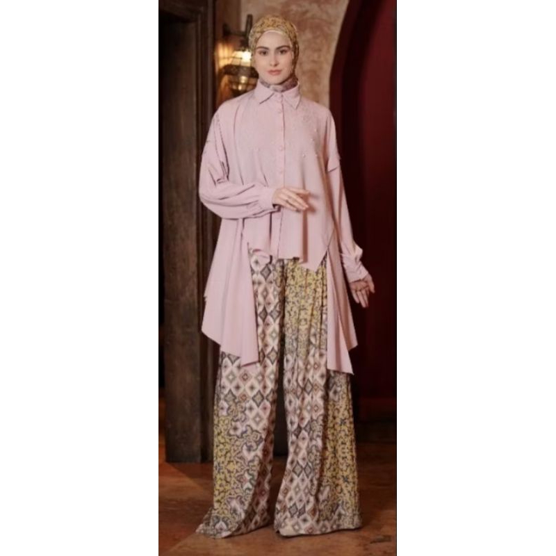 MANDJHA SET IVAN GUNAWAN FASHION ORIGINAL GRACE PINK ONE PANTS SIZE L,READY BANYAK MINIMEKIDZ, KOKO 