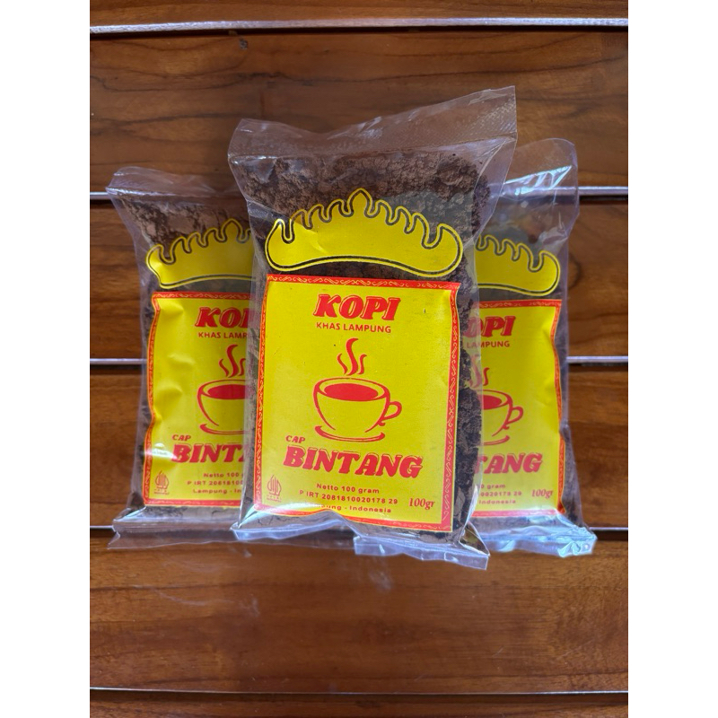 

Special Kopi Lampung Robusta 1kg - Kopi Cap Bintang