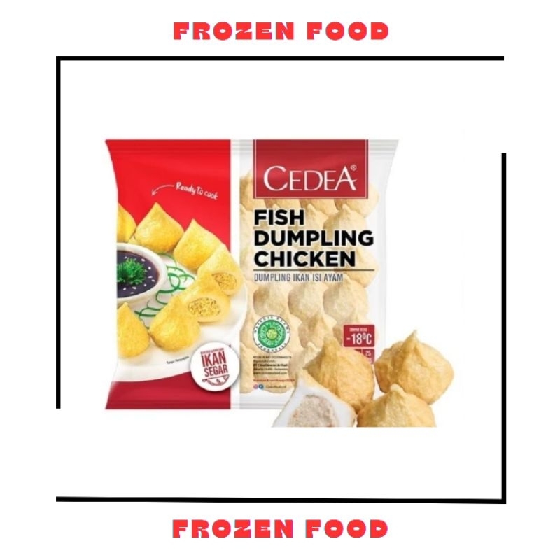 

Cedea Fish Dumpling Chicken 500gr