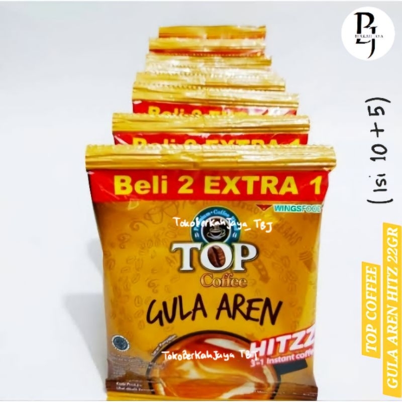 

TOP KOPI GULA AREN 22 GRAM - 1 RENCENG ISI 15 SCT