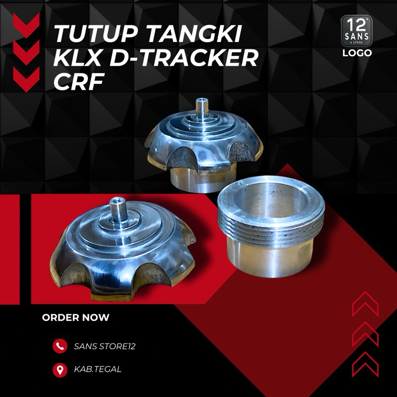 Tutup Tanki KLX D-Tracker Aksesoris Motorcycle
