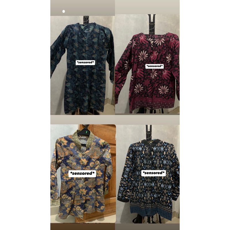kemeja outer batik keris