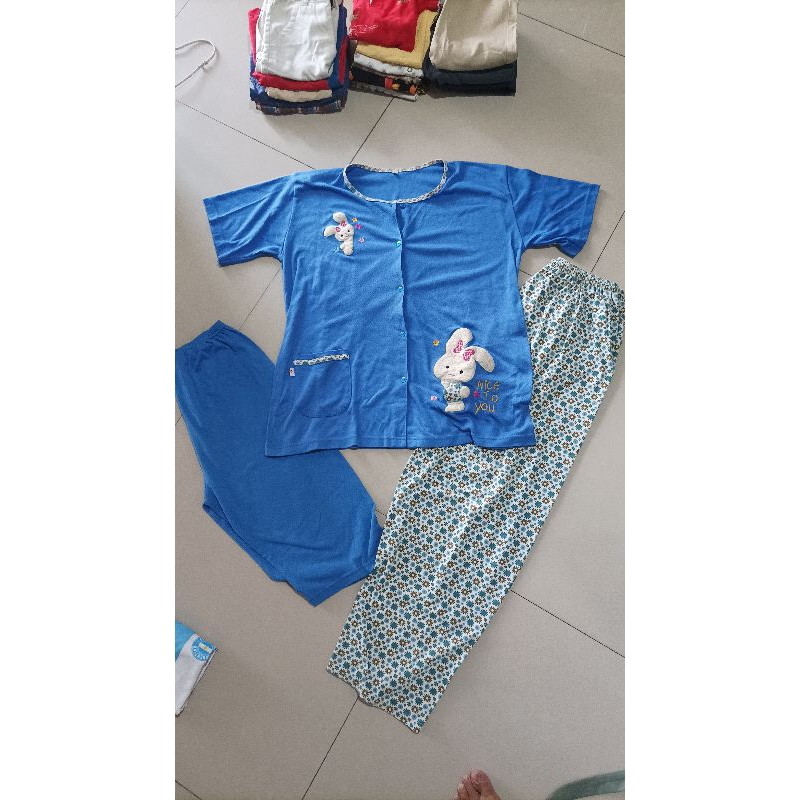 [preloved] Baju tidur XL celana Panjang dan Pendek