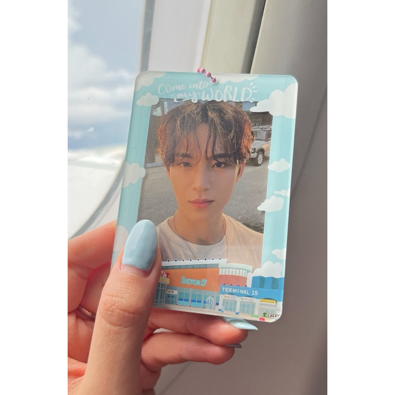 BOOKED MINGYU DEUS PHOTOCARD SECTOR17 POB ALADIN