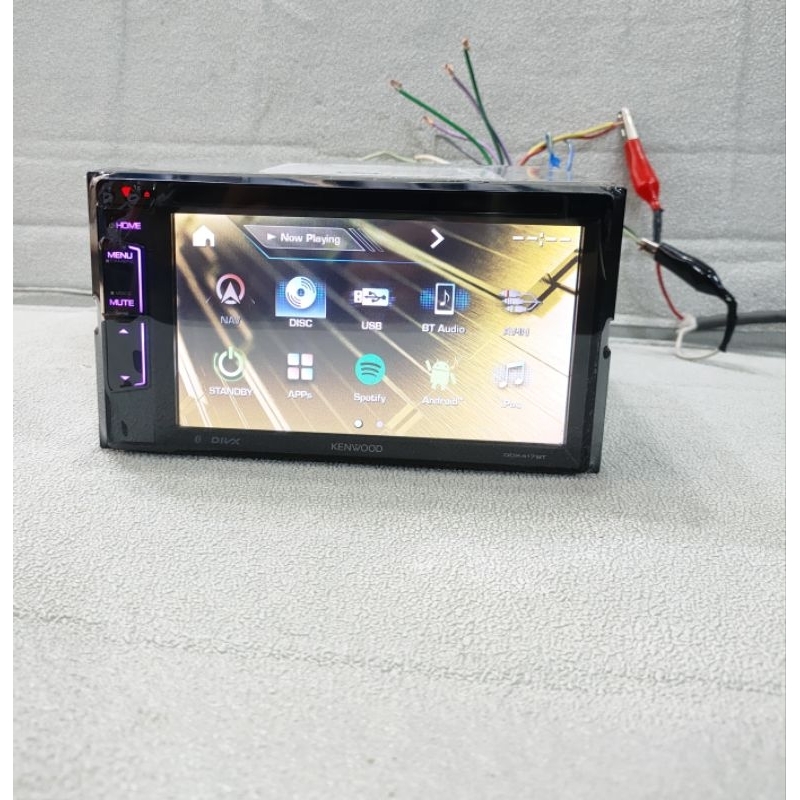 headunit dobeldin Kenwood ddx417bt original