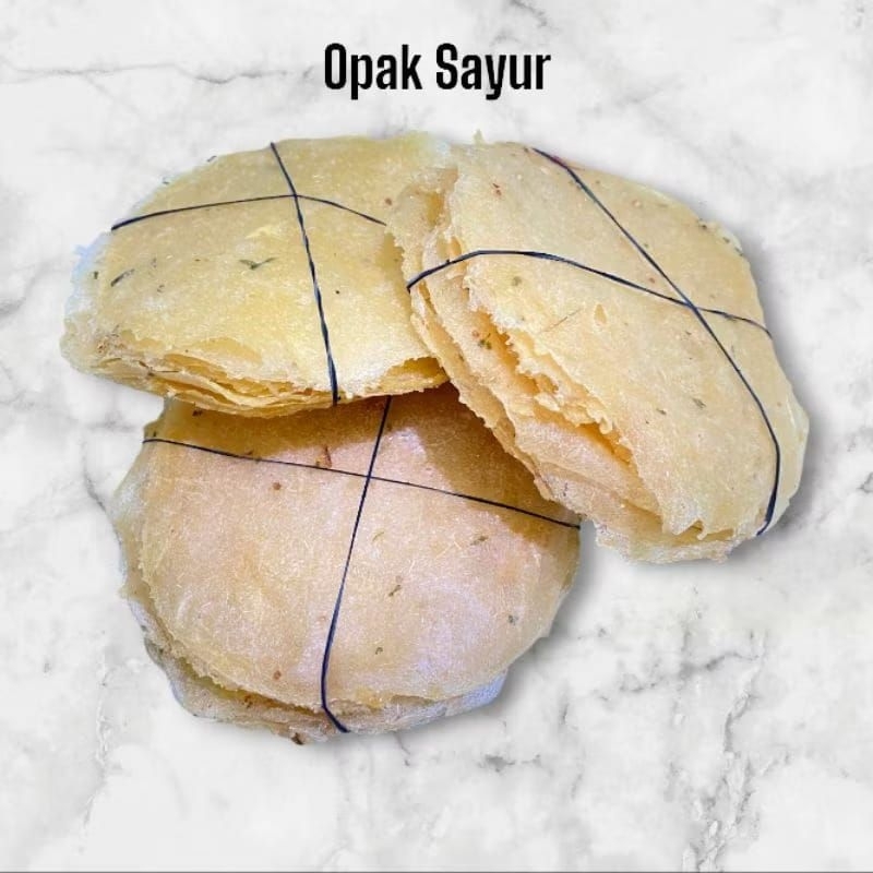 

Opak Singkong Jenis Kukus ( 1 Ikat Isi 10 Pcs)