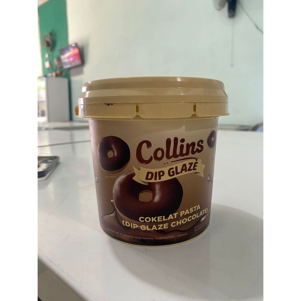 

Collins Dip Glaze 1kg ( Coklat , Green tea , Tiramisu , Cappucino , Taro dan Strawberry )