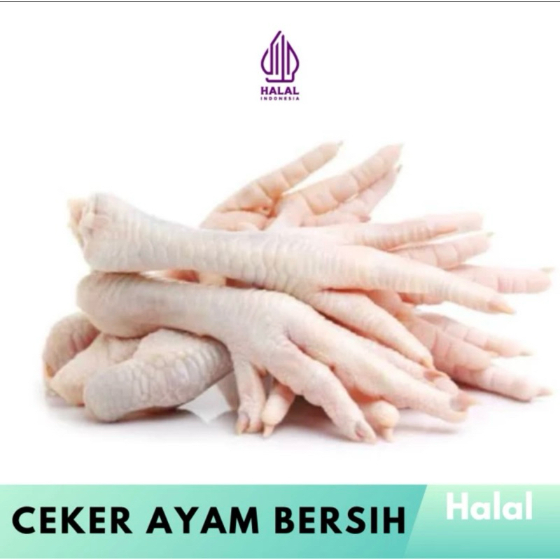 

Ceker Ayam Bersih Tanpa Kuku dan Kulit Luar