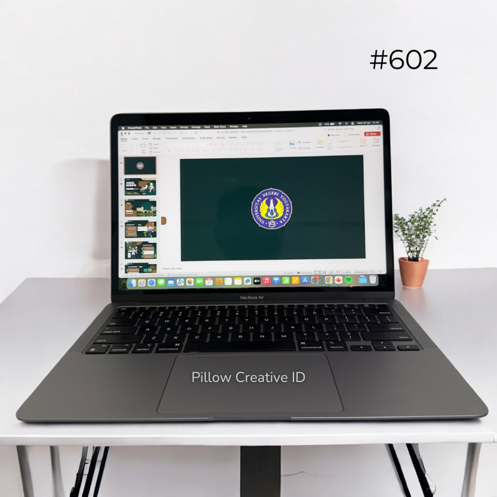 Template Powerpoint – Tema Psikologi & Motivasi Kerja