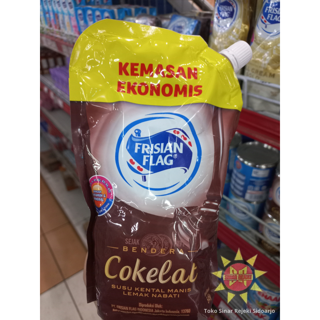 

Frisian Flag Kental Manis Kemasan Ekonomis Cokelat 545 gram