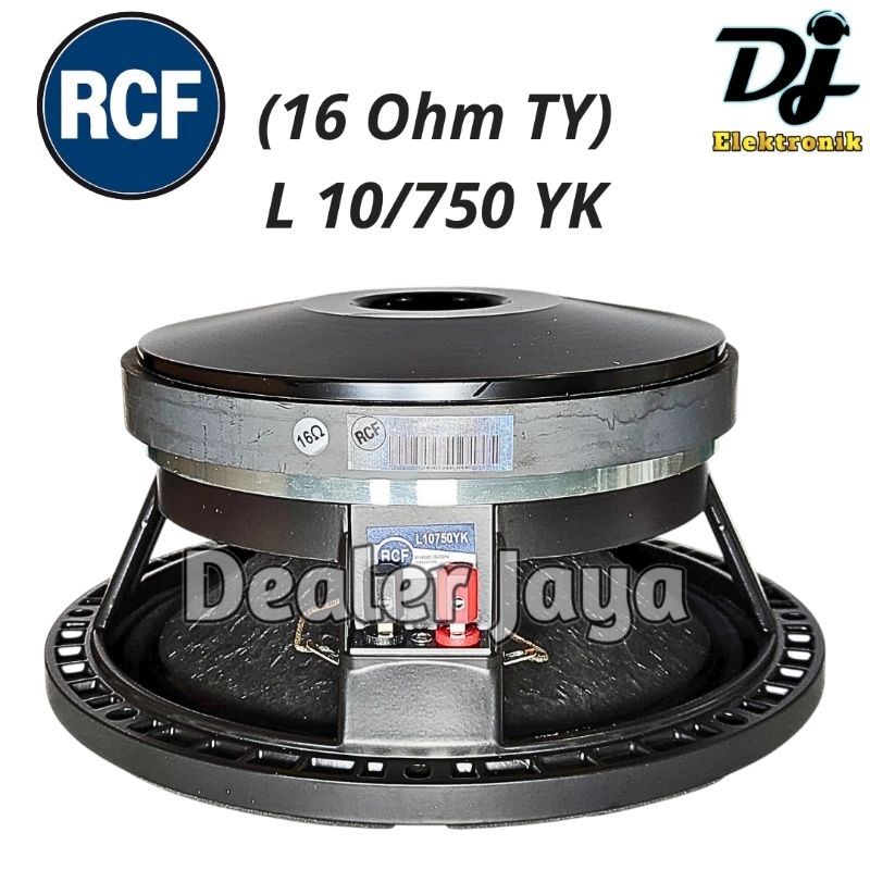 Speaker Komponen RCF L 10 750 YK / L10 750YK / L 10 750YK / L10/750YK (TY) - 10 inch (16 Ohm)