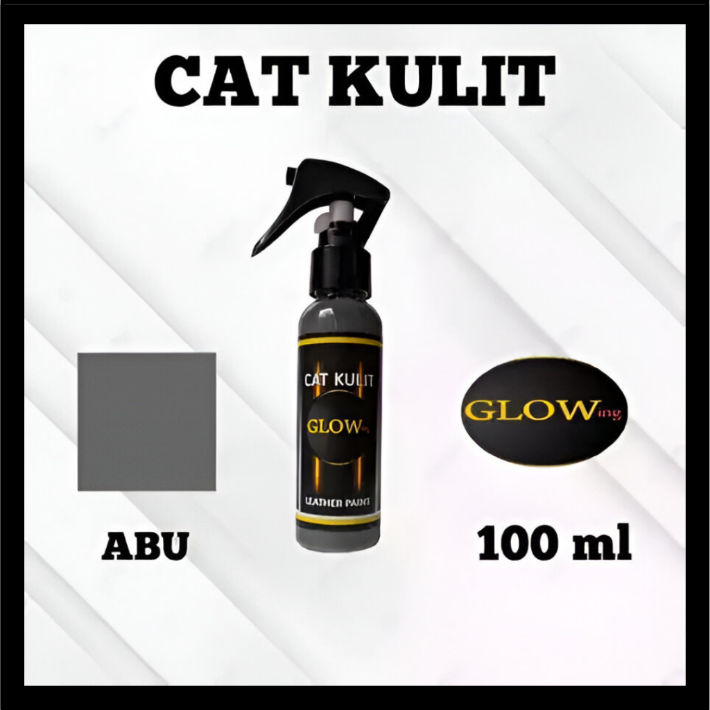 Cat Jaket Kulit Abu / Cat Sepatu Kulit / Cat Tas Kulit / Repaint
