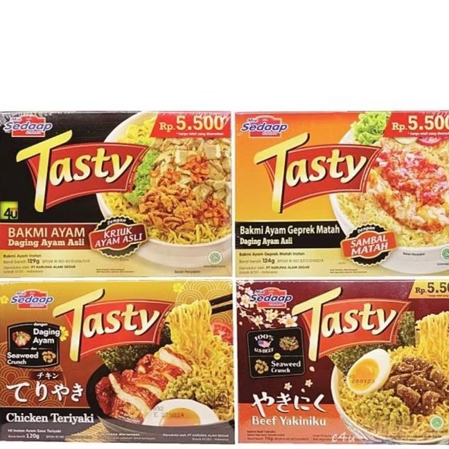 

Sedap Tasty Instant All Varian