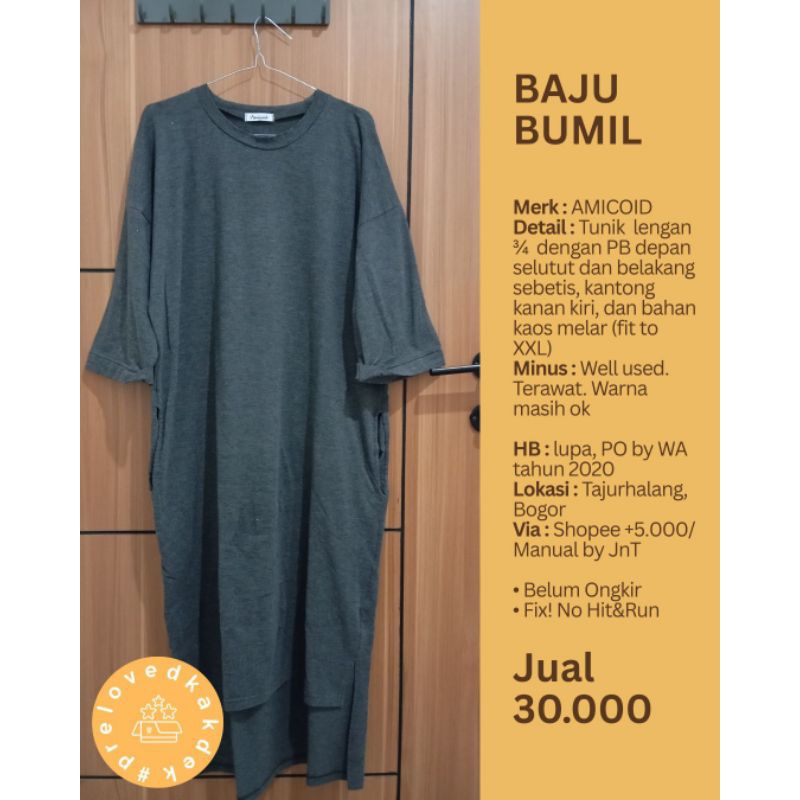Preloved Baju Bumil/Busui