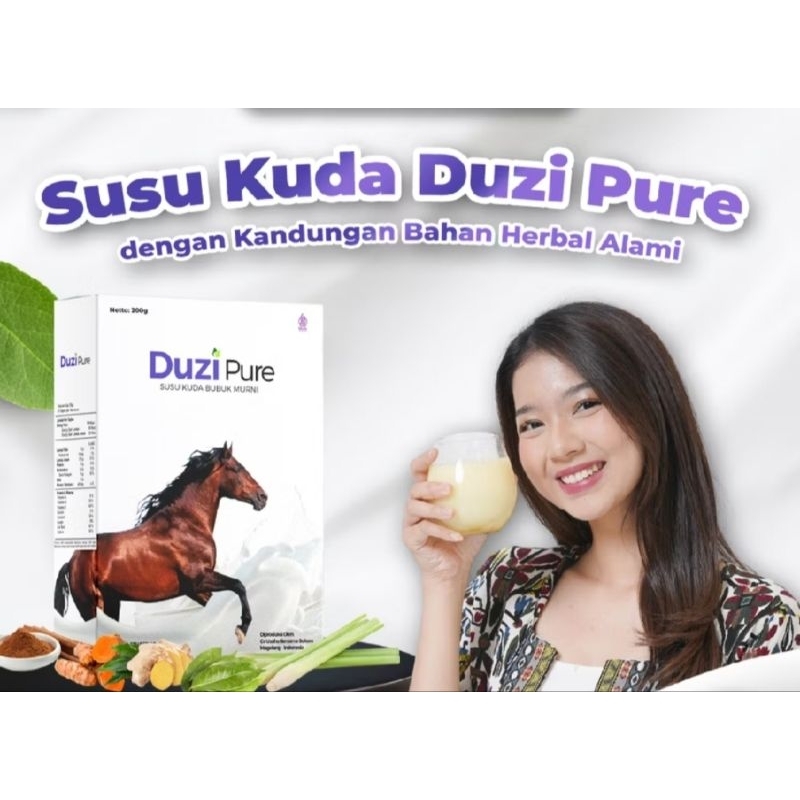

susu Duzi Pure bpom halal