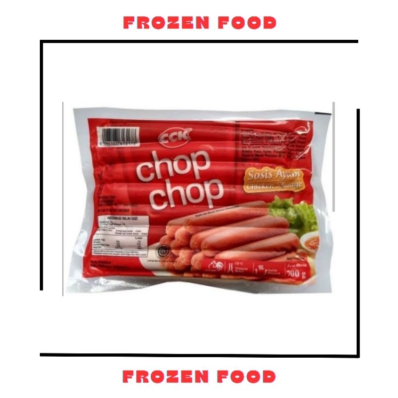 

Chop Chop Sosis Ayam 700gr