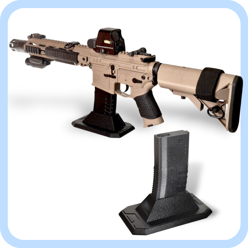 Water Gel Blaster Stand Display - M4 Series