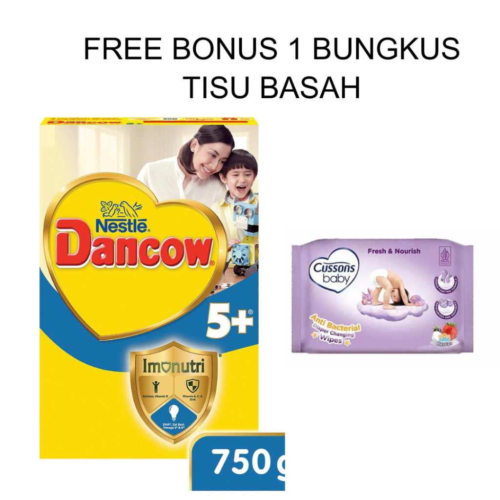 

DANCOW 5+ Imunutri Madu 750g – Susu Pertumbuhan Anak Usia 5 Tahun ke Atas dengan Nutrisi & Imunitas Lengkap
