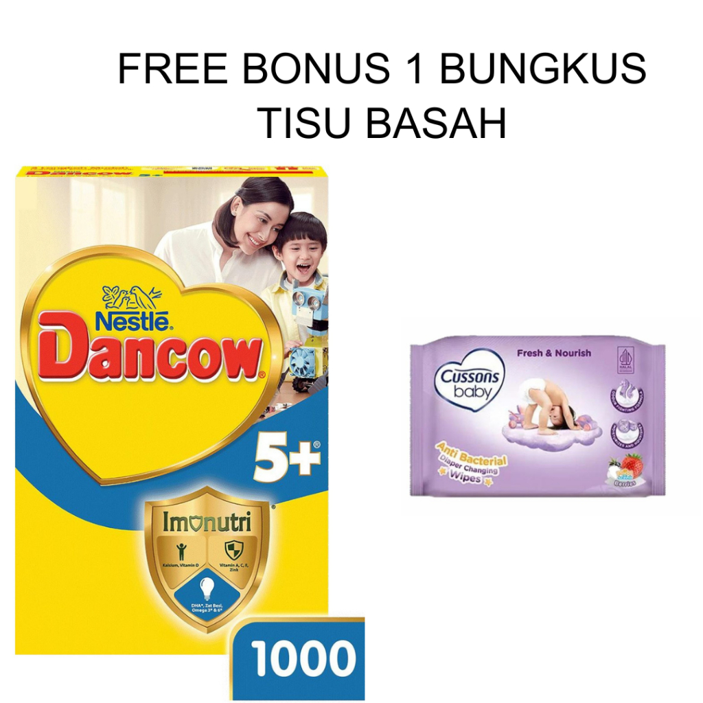 

DANCOW 5+ Imunutri Madu 1000g – Susu Pertumbuhan untuk Anak Usia 5 Tahun ke Atas dengan Imunitas & Nutrisi Lengkap