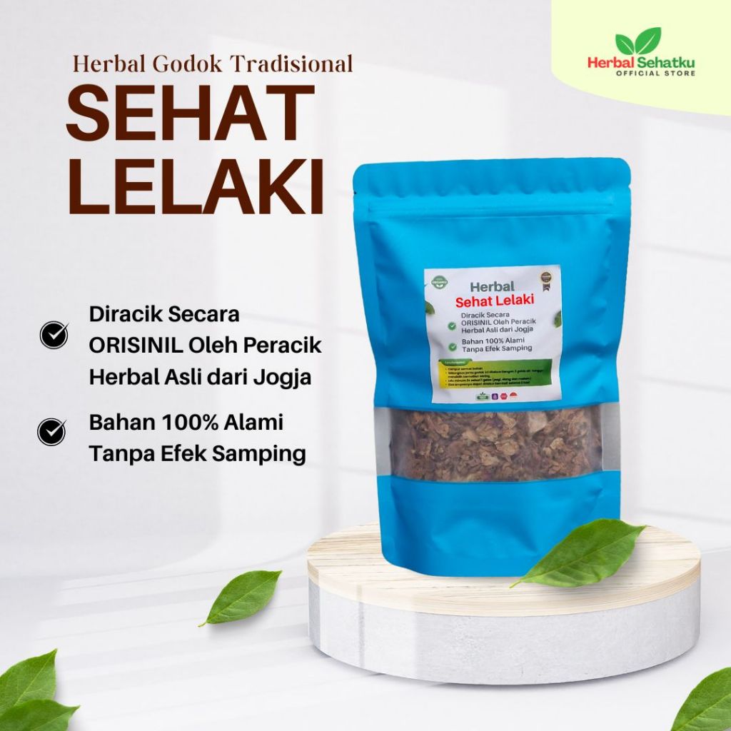 

HERBAL SEHATKU - JAMU GODOK SEHAT LELAKI, KESEHATAN STAMINA PRIA (1KG ISI 8 BKS)
