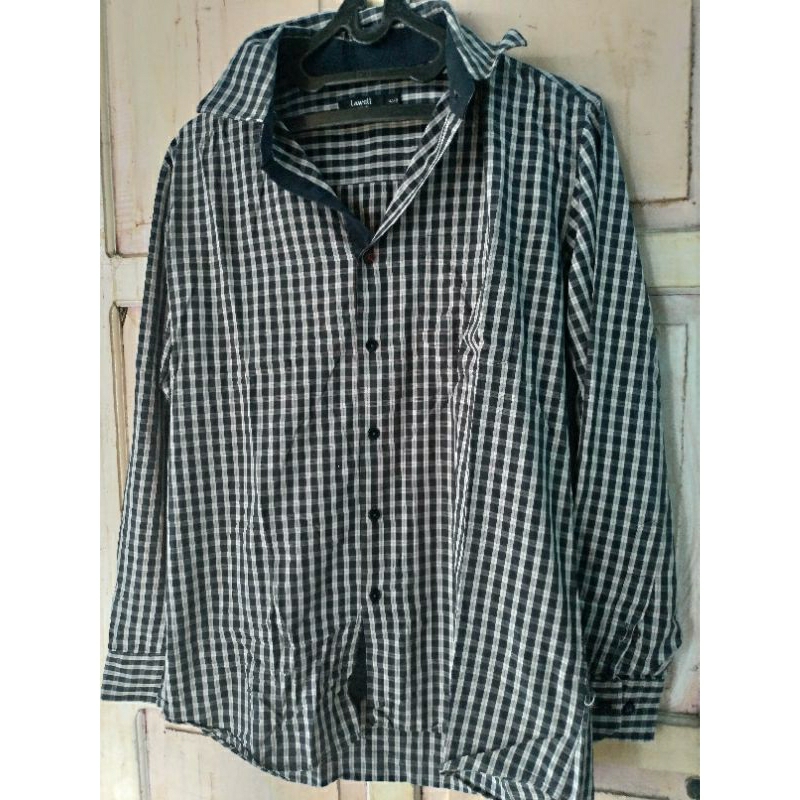 kemeja kotak2 reguler -LAWELL
