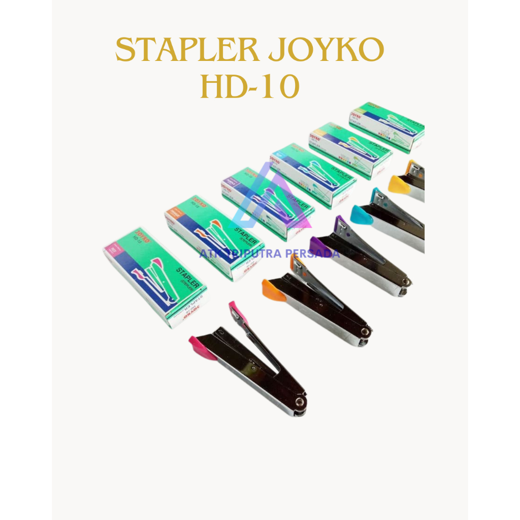 

Stapler Joyko HD-10 Stylish untuk Kantor & Sekolah