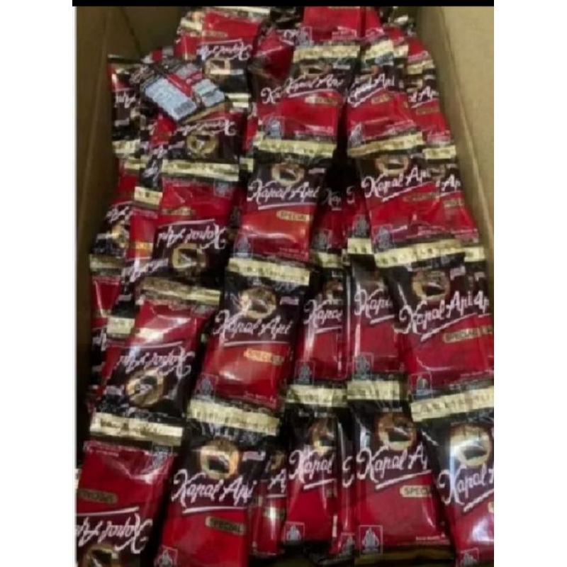 

kopi kapal api mini 10 renteng isi 100 saset